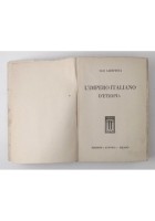 L'IMPERO ITALIANO D'ETIOPIA di Ugo Caimpenta 1936 Aurora libro fascismo africa