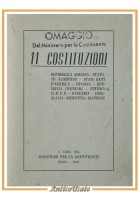 11 COSTITUZIONI a cura del Ministero per la Costituente 1946 Libro assemblea
