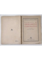 ELEMENTI DI ORDINAMENTO CORPORATIVO 1929 Libro Fascismo Lavoro Scolastico