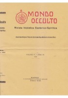 MONDO OCCULTO 1924 anno 4 rivista iniziatica esoterico spiritica Annata 6 numeri