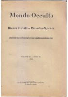 MONDO OCCULTO 1924 anno 4 rivista iniziatica esoterico spiritica Annata 6 numeri
