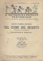 NEL CUORE DEL DESERTO - Francesco Geraci romanzo illustrato ragazzi 25/12/1920