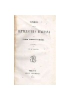 STORIA DELLA LETTERATURA ITALIANA volume II di Paolo Emiliani Giudici 1855 Le Monnier