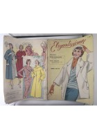 ELEGANTISSIMA Numero 42 primavera estate 1956 rivista moda cartamodelli vestiti