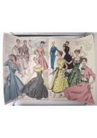 ELEGANTISSIMA Numero 42 primavera estate 1956 rivista moda cartamodelli vestiti