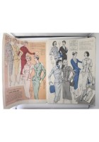 ELEGANTISSIMA Numero 42 primavera estate 1956 rivista moda cartamodelli vestiti