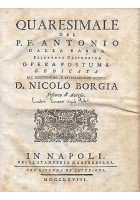 QUARESIMALE del P.F. Antonio Dalla Barra NapoliStamperia Manfrediana 1768 - SPEDIZIONE GRATUITA