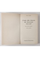 L'ITALIA DALLA DITTATURA ALLA DEMOCRAZIA 1919 1948 di F Catalano 2 volumi 1970