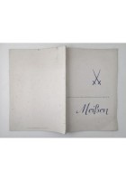Catalogo Porcellane vntage VEB STAATLICHE PORZELLAN MANUFAKTUR MEISSEN catalogo