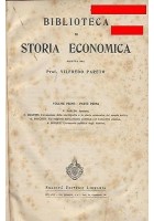 BIBLIOTECA DI STORIA ECONOMICA Vilfredo Pareto COMPLETA 6 volumi in 8 tomi 1903
