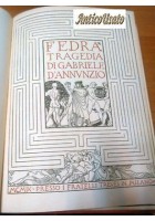 FEDRA di Gabriele D’Annunzio 1909 PRIMA EDIZIONE I Treves illustrato DE CAROLIS