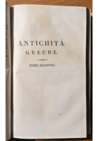 ANTICHITÀ GRECHE costumi usi istituzioni di John Robinson 1823 3 volumi antico