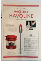 CALZIFICIO DE BERNARDI 1928 Pubblicità Advertising Vintage a colori d'epoca