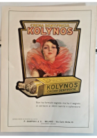 ESSO PETROLI e KOLINOS DENTIFRICIO 1928 Pubblicità Advertising Vintage d'epoca