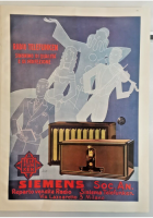 RADIO TELEFUNKEN e BRANCA liquori 1928 Pubblicità Advertising Vintage d'epoca