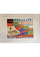 RADIO TELEFUNKEN e BRANCA liquori 1928 Pubblicità Advertising Vintage d'epoca