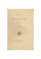 POESIE di Giuseppe Parini Volume II - Laterza 1929 LIBRO
