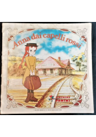 ANNA DAI CAPELLI ROSSI album con 35 figurine 1980 Panini Nippon cartone animato