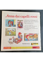 ANNA DAI CAPELLI ROSSI album con 35 figurine 1980 Panini Nippon cartone animato