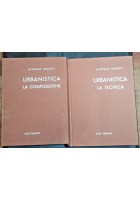URBANISTICA 2 volumi di Giorgio Rigotti La tecnica composizione 1973 Libro