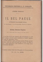 IL BEL PAESE e LA SANTITÀ DEL LINGUAGGIO di Antonio Stoppani 1901 1890 Libro