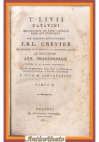TITI LIVII HISTORIARUM AB URBE CONDITA Tomo 2 1821 Libro Antico Crevier