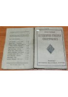 LETTERATURA ITALIANA CONTEMPORANEA di Carlo Vossler romanticismo futurismo 1916