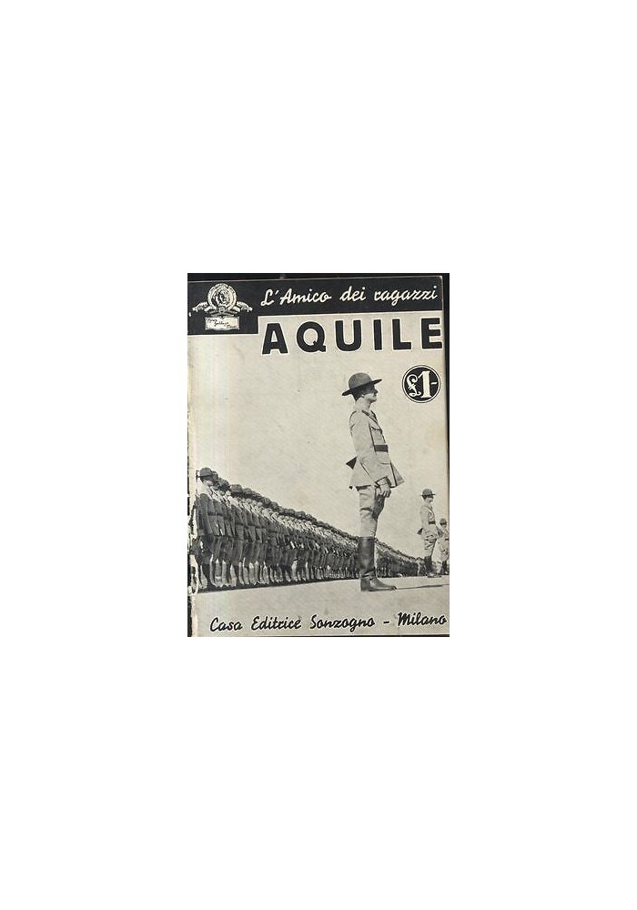 AQUILE con foto tratte dal film MGM 1936 Sonzogno racconto cinematografico