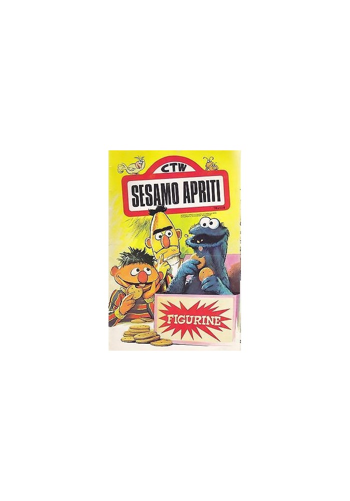 SESAMO APRITI ALBUM PER FIGURINE VUOTO 1978 EDIZIONI FLASH figurine Lampo