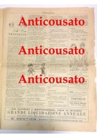 IL NUOVO CORRIERE settimanale umoristico BARI 6 settembre 1925 vintage d'epoca