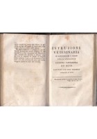 ISTITUZIONI DI MASCALCIA Francesco Bonsi 2 volumi 1824 Libro antico cavallo