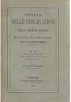 ESTINZIONE DELLE OBBLIGAZIONI di Giorgio Giorgi 1887 Cammelli libro antico