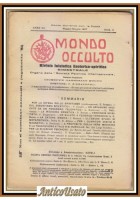 MONDO OCCULTO rivista iniziatica esoterico spiritica maggio 1927 telepatia magia