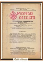MONDO OCCULTO rivista iniziatica esoterico spiritica marzo 1928 reincarnazione