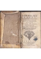 CORNELIUS NEPOS DE EXCELLENTIBUS VIRIS 1742 Recurti Libro antico Vite eccellenti