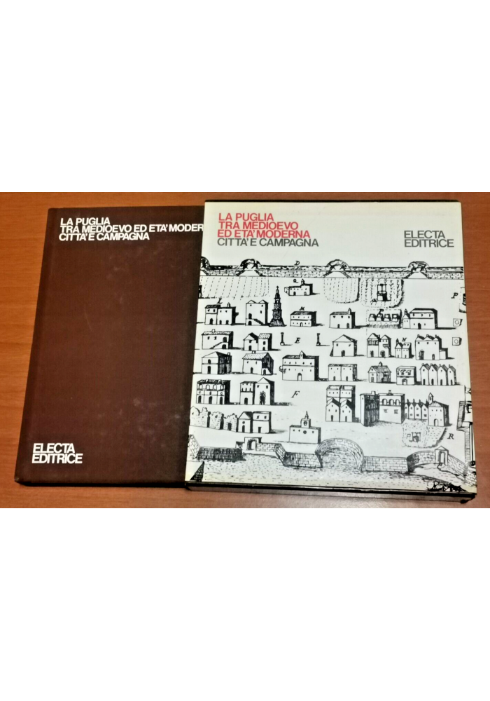 LA PUGLIA TRA MEDIOEVO ED ETÀ MODERNA CITTÀ E CAMPAGNA 1981 Electa Libro Fonseca