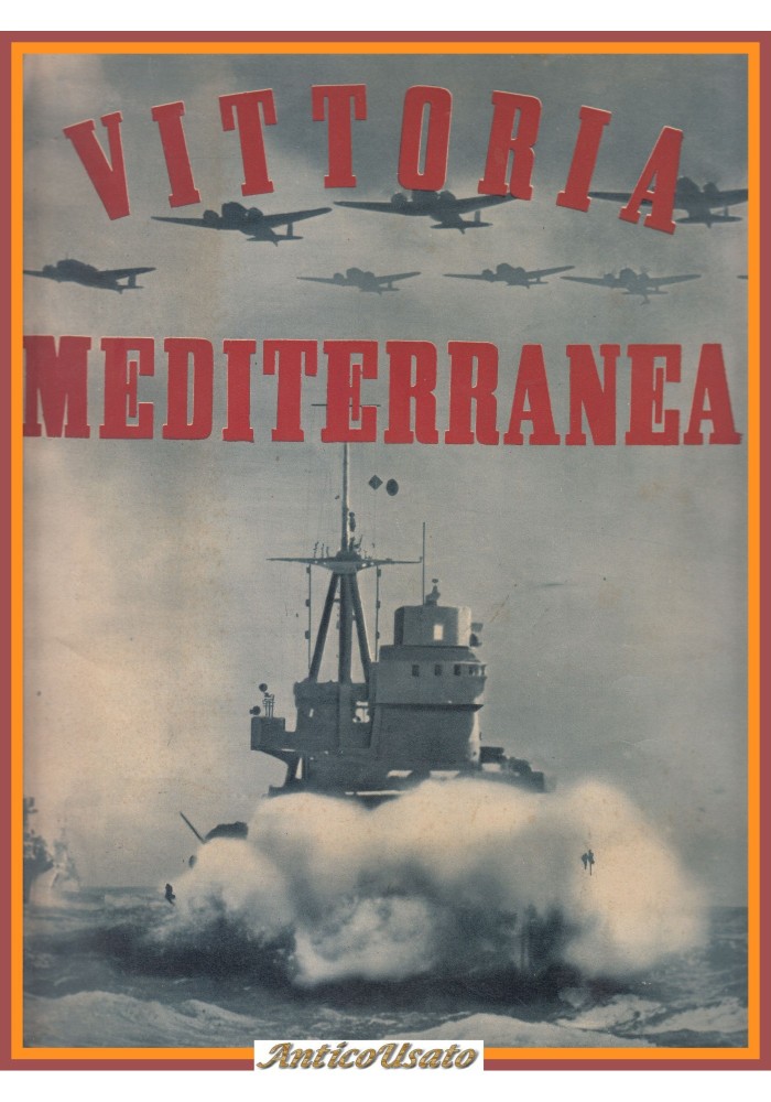 VITTORIA MEDITERRANEA rivista ministero della cultura popolare 1942 Fascismo