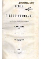 OPERE DI PIETRO GIORDANI Prima edizione napoletana Filippo Ugolini 1860 Rossi