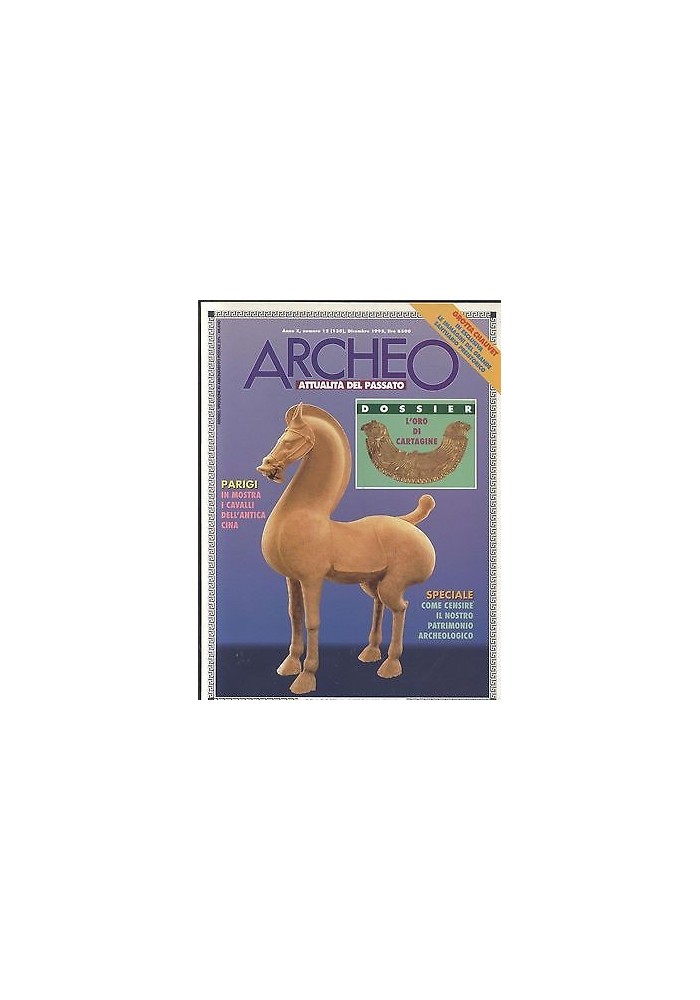 ARCHEO attualità del passato 1995 annata completa 12 numeri De Agostini Rizzoli