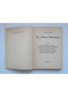 LA CULTURA DIMEZZATA di Armando Vitelli 1965 Giordano editore libro