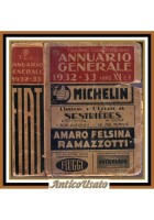 ANNUARIO GENERALE 1932 33 Touring Club Italiano libro TCI