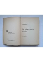 LA POLITICA ESTERA ITALIANA di Norman Kogan 1965 Lerici Editori libro scritto da