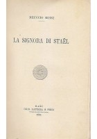 LA SIGNORA DI STAEL di Meuccio Ruini - Laterza editore 1931
