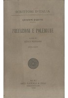 PREFAZIONI E POLEMICHE Giuseppe Baretti 1933 Laterza a cura di Luigi Piccioni