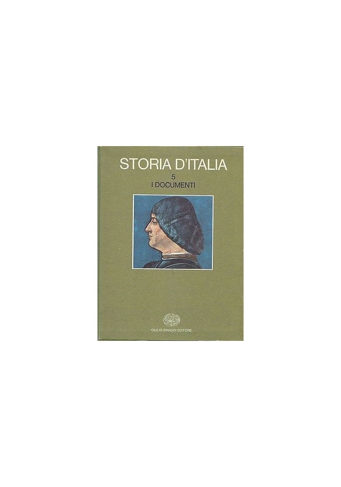 I DOCUMENTI di STORIA D’ITALIA VOLUME 5 parte 1 e 2 in cofanetto Einaudi LIBRO