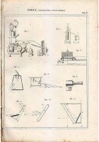 FISICA CALORIMETRIA CAMERA OTTICA INCISIONE STAMPA 1866 ANTICA ORIGINALE