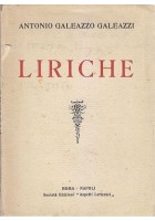 LIRICHE (1922 1924) Antonio Galeazzo Galeazzi autografo 1934 Aspetti Letterari