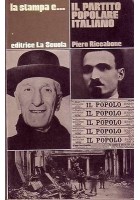 IL PARTITO POPOLARE ITALIANO di Piero Riccabone 1980 La Scuola