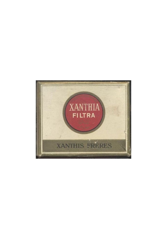 PACCHETTO 20 SIGARETTE XANTHIA FILTRA cigarettes egyptiennes ORIGINALE D'EPOCA