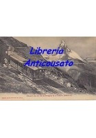 CARTOLINA CHEMIN DE FER DE GORNERGRAT ET LE CERVIN viaggiata 1919 treni ferrovie